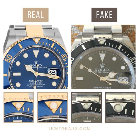 rolex submariner fake erkennen|how to tell if a rolex is real.